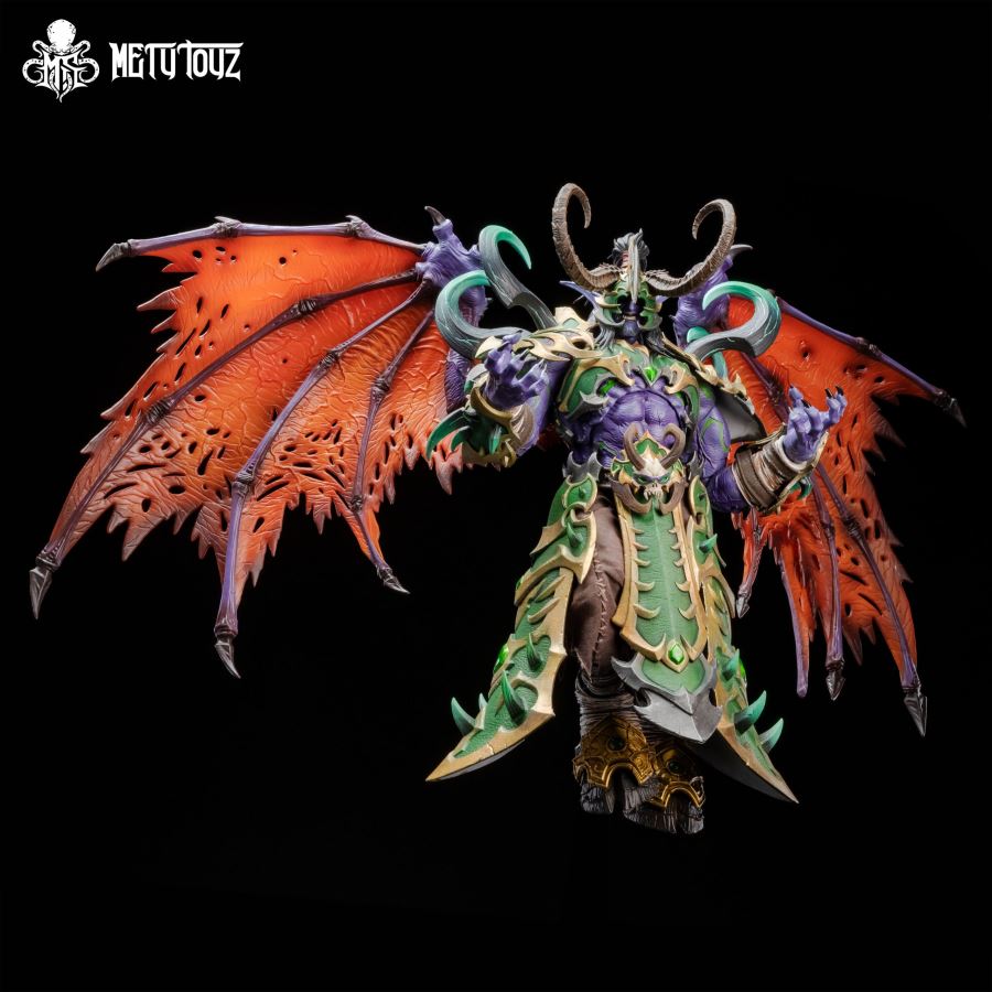 World of Warcraft Illidan Stormrage WF2025 Exclusive Demon Hunter Emperor Armor Edition