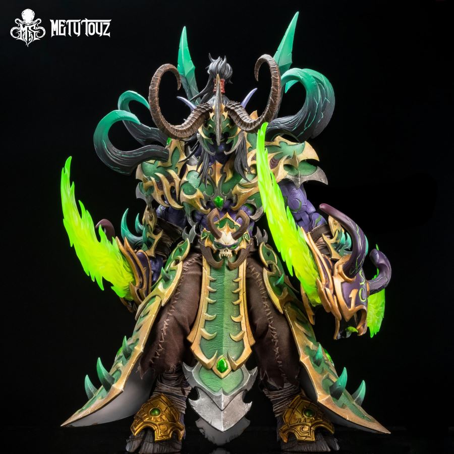 World of Warcraft Illidan Stormrage WF2025 Exclusive Demon Hunter Emperor Armor Edition