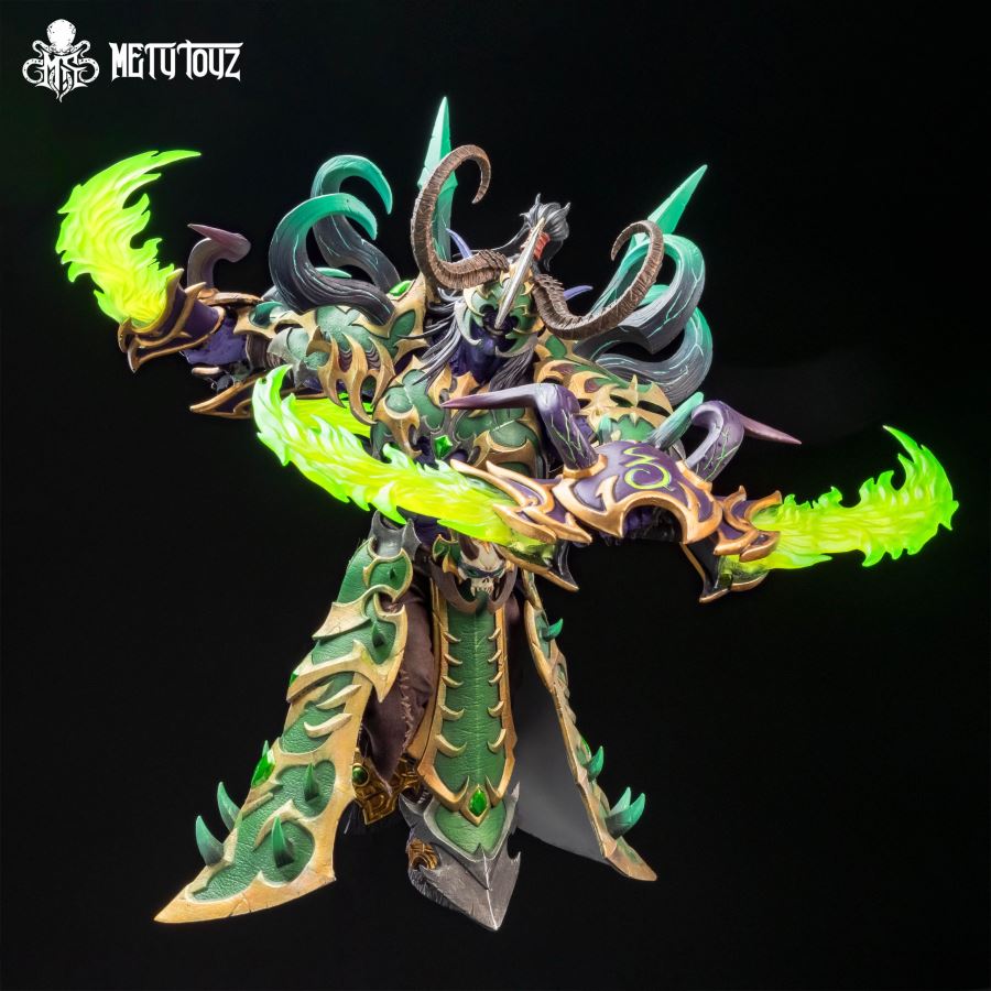 World of Warcraft Illidan Stormrage WF2025 Exclusive Demon Hunter Emperor Armor Edition