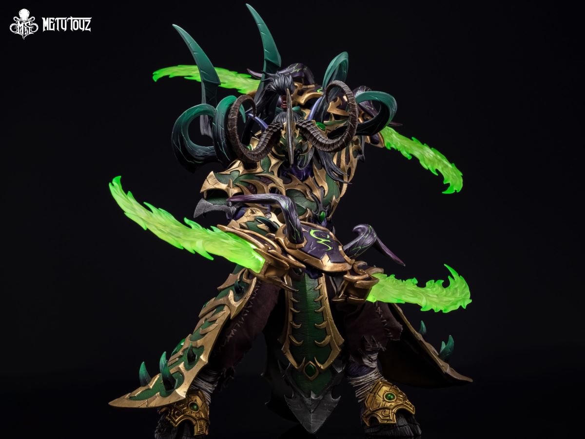 World of Warcraft Illidan Stormrage WF2025 Exclusive Demon Hunter Emperor Armor Edition