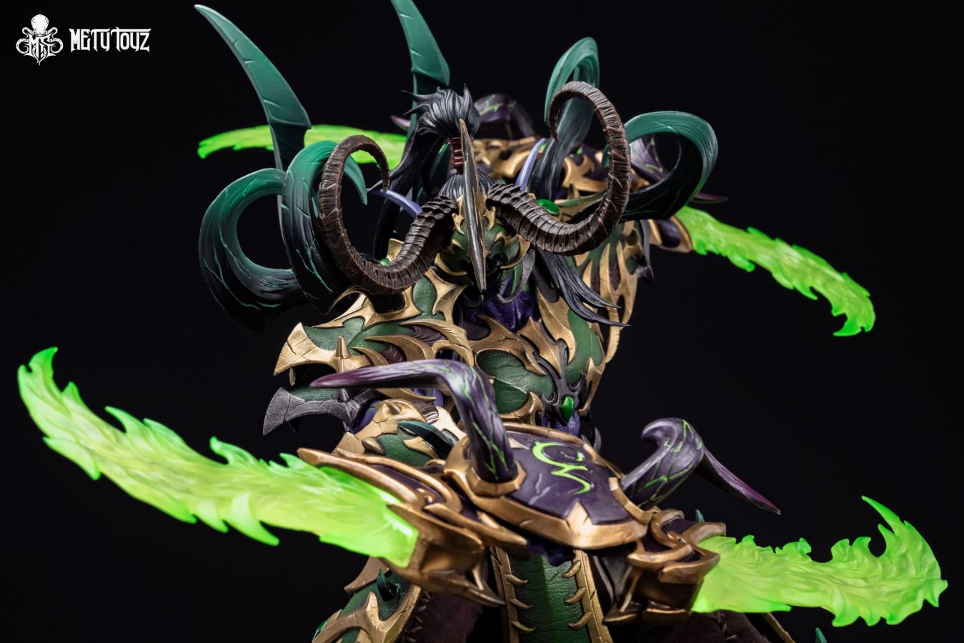 World of Warcraft Illidan Stormrage WF2025 Exclusive Demon Hunter Emperor Armor Edition