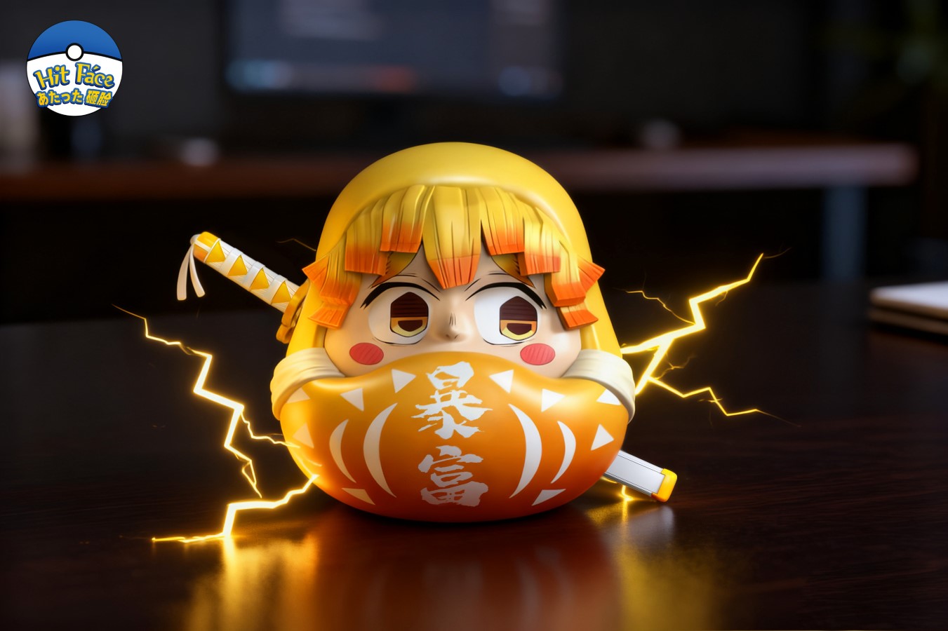 Demon Slayer Daruma Zenitsu