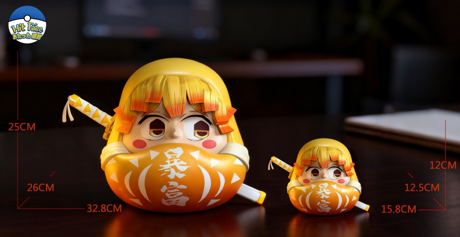 Demon Slayer Daruma Zenitsu