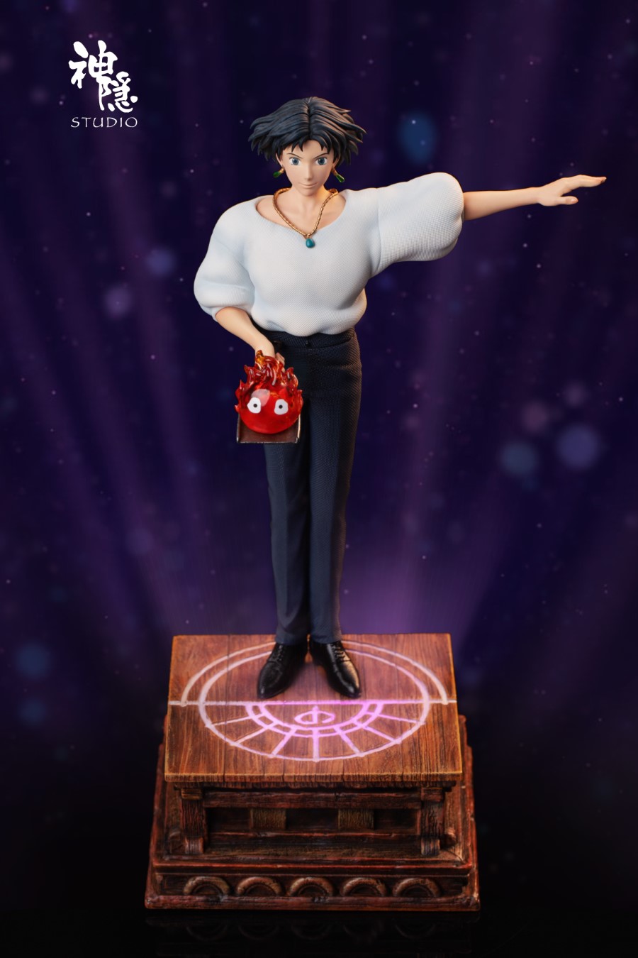 Howl & Calcifer - Howl's Moving Castle