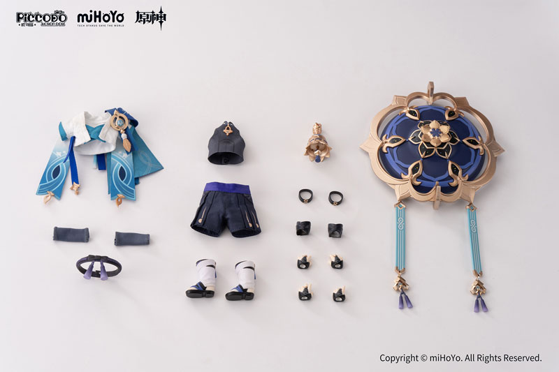 PICCODO ACTION DOLL X Genshin Impact Wanderer Chibi Doll