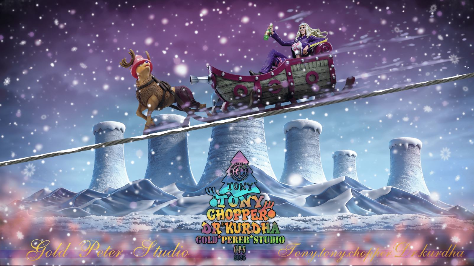 Chrismas Tony Tony Chopper & Dr Kuradha