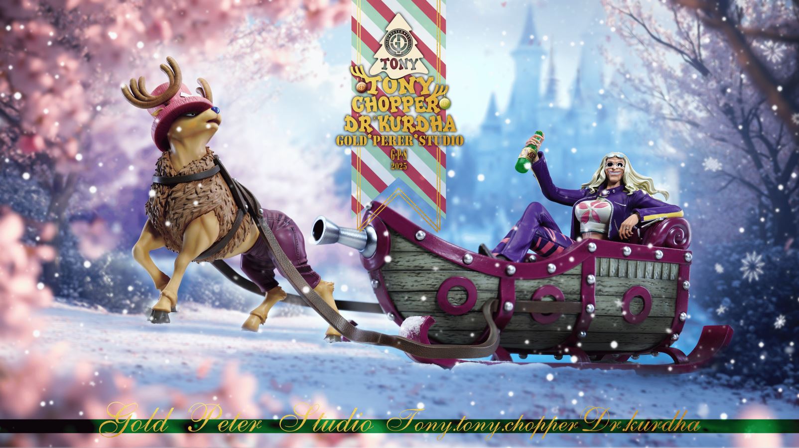 Chrismas Tony Tony Chopper & Dr Kuradha