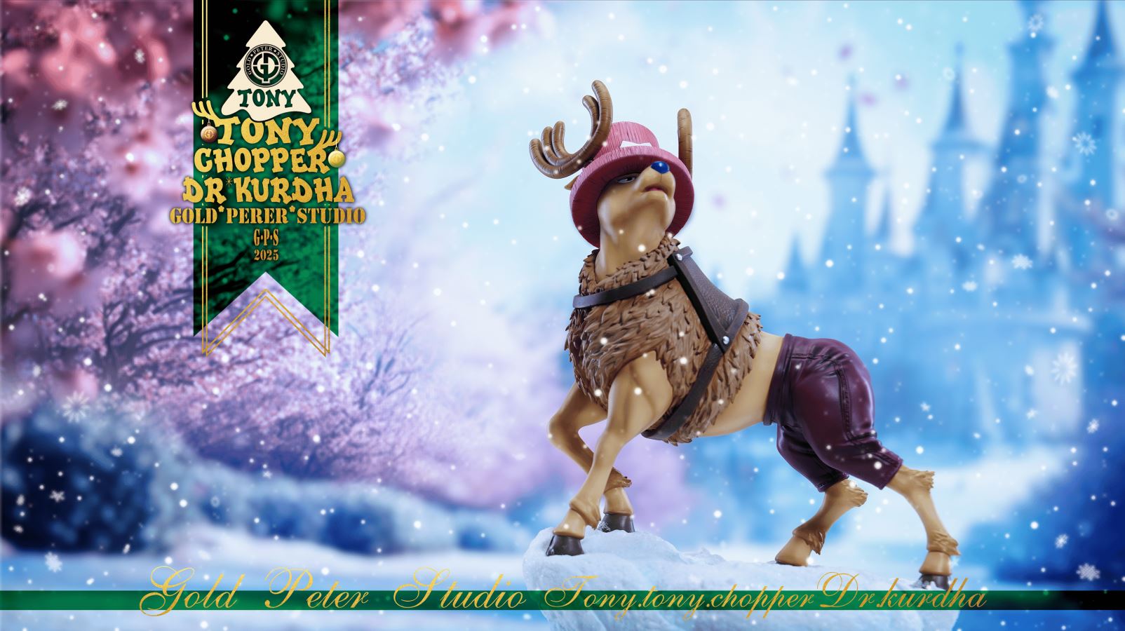 Chrismas Tony Tony Chopper & Dr Kuradha