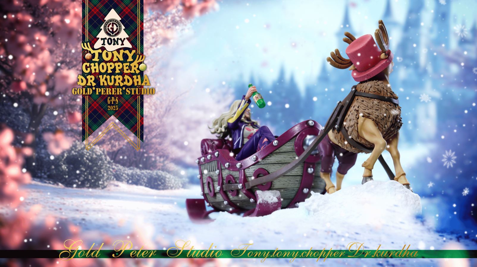 Chrismas Tony Tony Chopper & Dr Kuradha