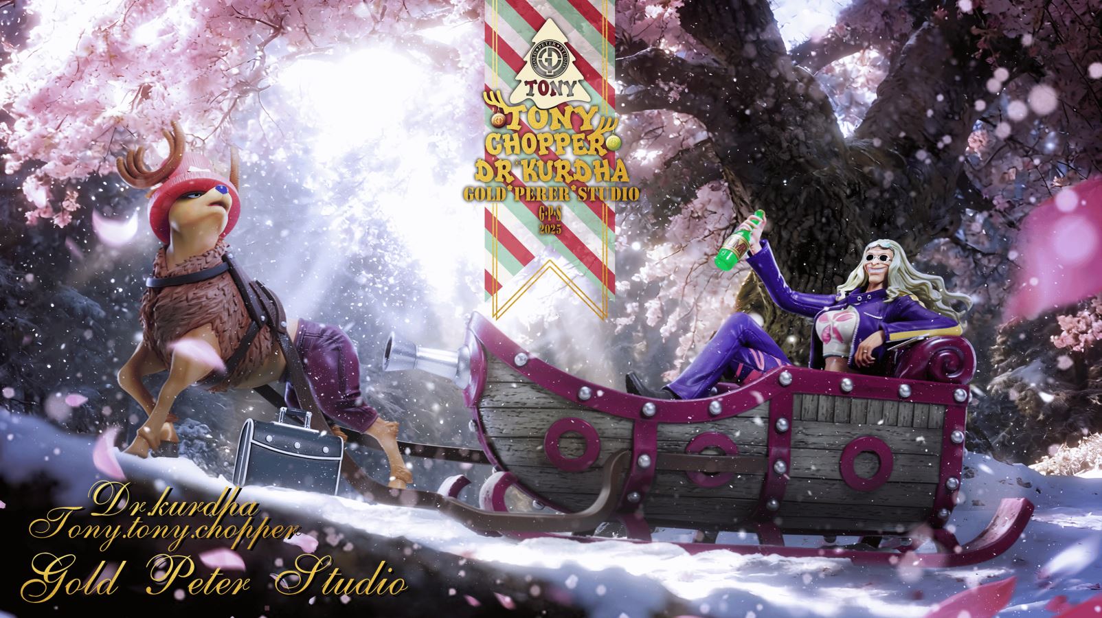 Chrismas Tony Tony Chopper & Dr Kuradha