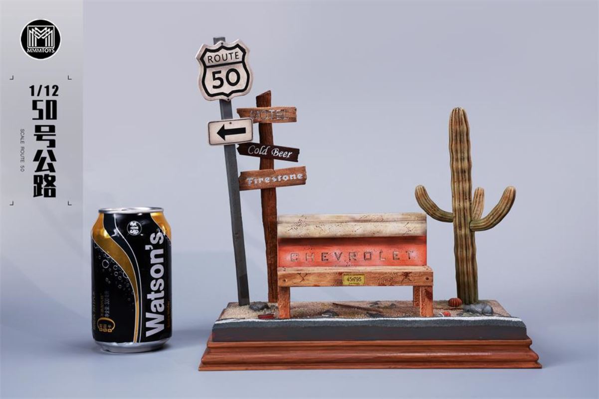 Route 50 M2423 Scene Platform Ornaments 1/12