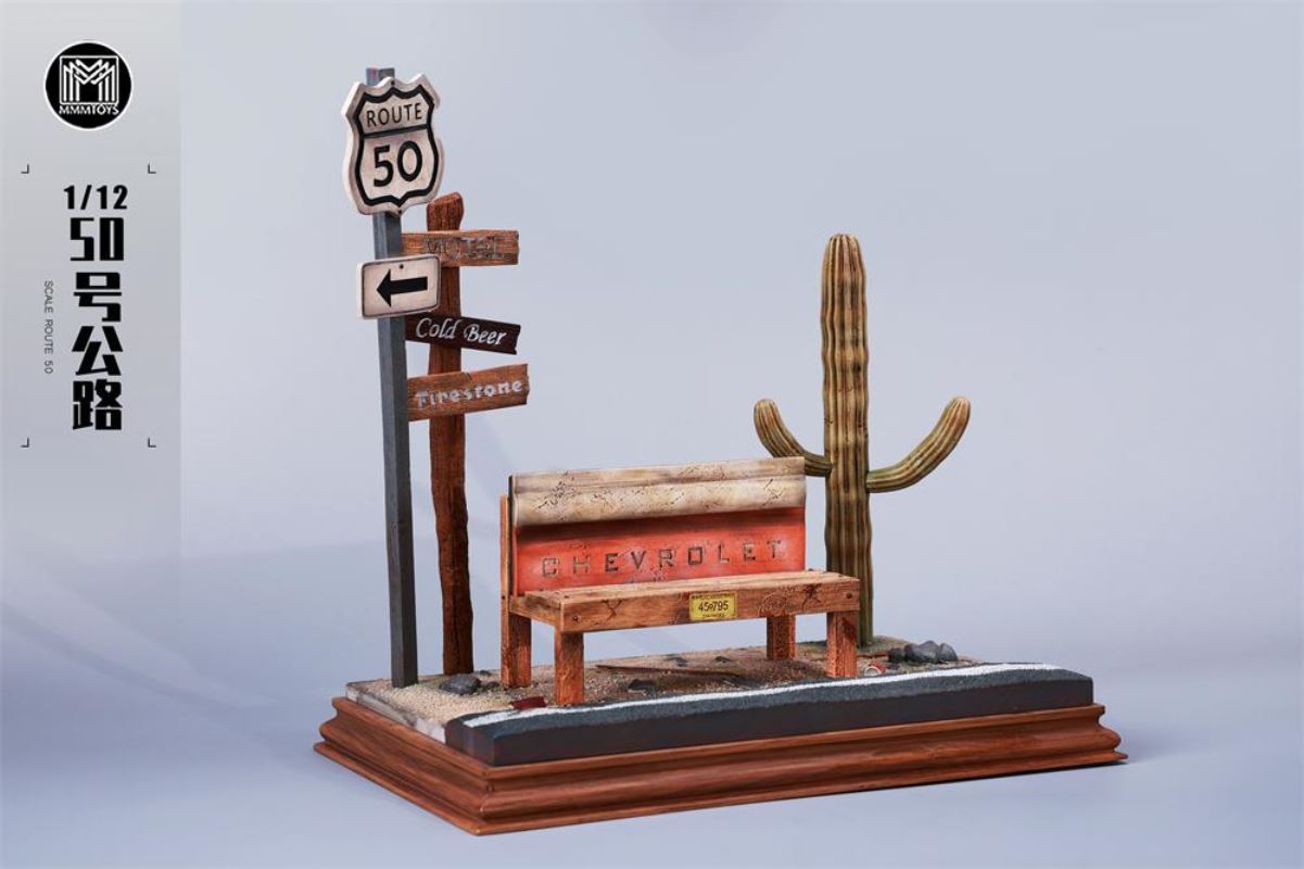 Route 50 M2423 Scene Platform Ornaments 1/12