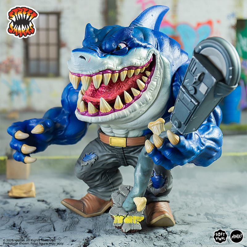 STREET SHARKS - Ripster Soft Vinyl Figure