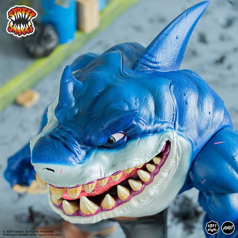 STREET SHARKS - Ripster Soft Vinyl Figure