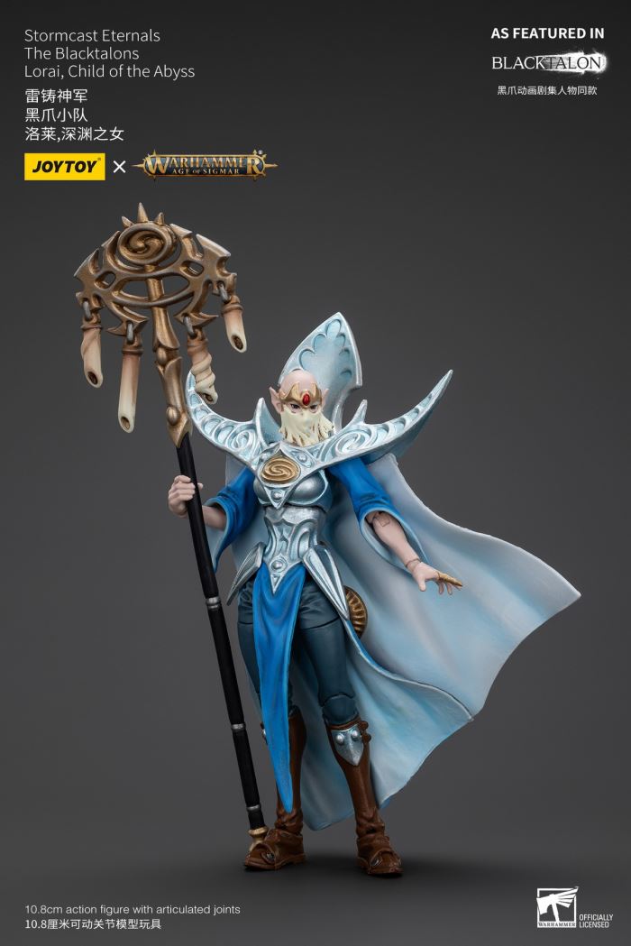 Stormcast Eternals - Black Claw Squad - Silver Wolf/Bull Hammer/Daughter of the Abyss/Black Claw/Gold Blade 1/18