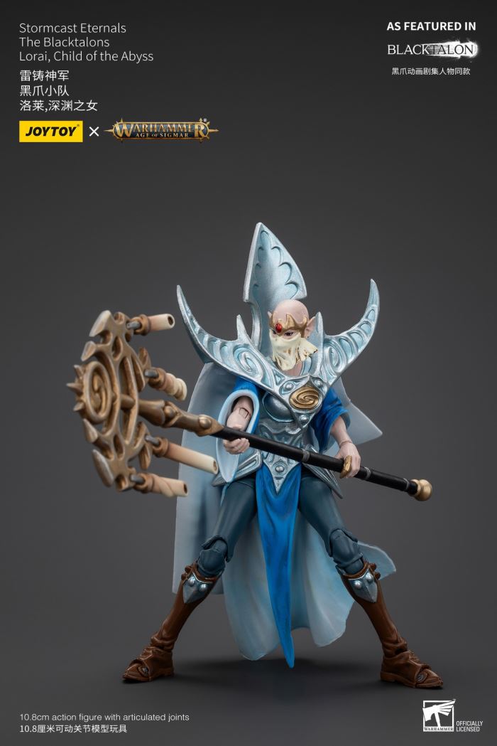 Stormcast Eternals - Black Claw Squad - Silver Wolf/Bull Hammer/Daughter of the Abyss/Black Claw/Gold Blade 1/18
