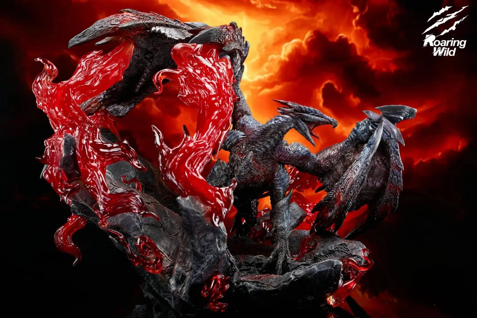 Valstrax & Risen Crimson Glow Valstrax - Monster Hunter