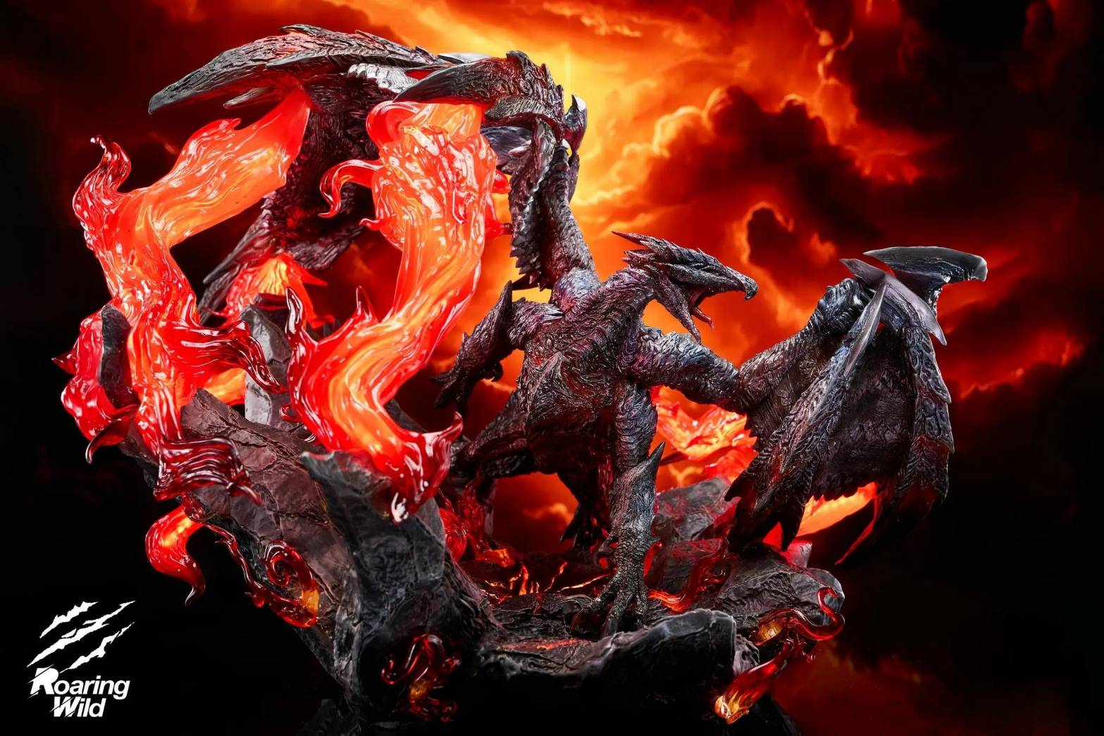 Valstrax & Risen Crimson Glow Valstrax - Monster Hunter