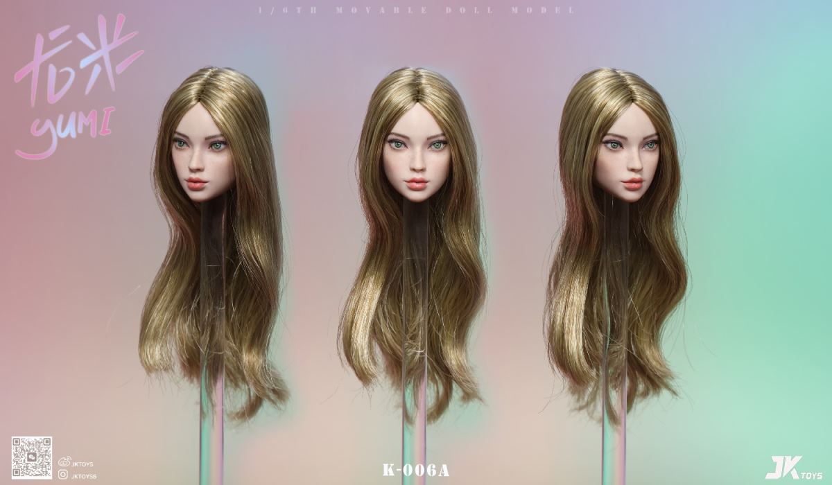 Yumi head sculpture 1/6