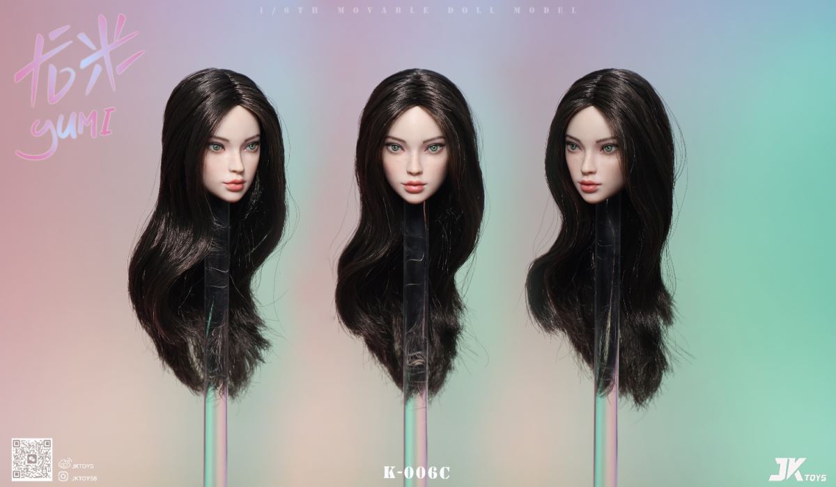 Yumi head sculpture 1/6