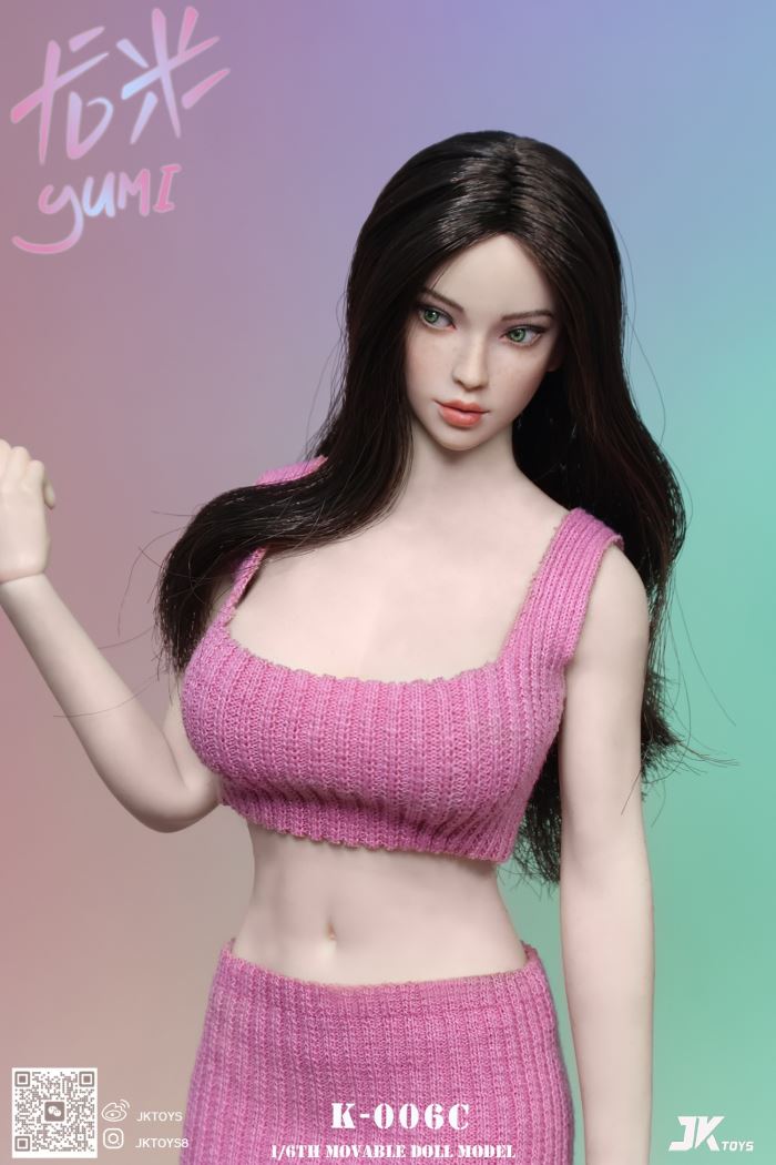 Yumi head sculpture 1/6