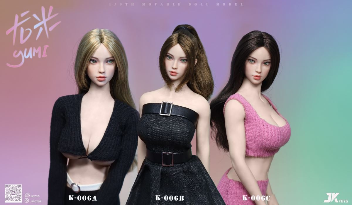 Yumi head sculpture 1/6