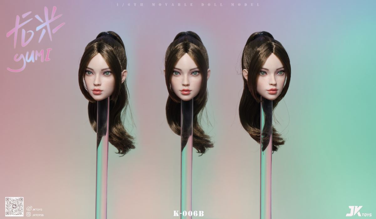 Yumi head sculpture 1/6