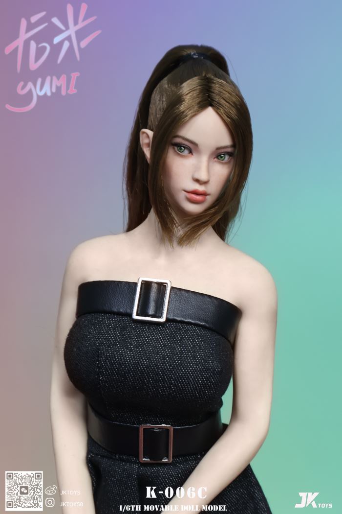 Yumi head sculpture 1/6