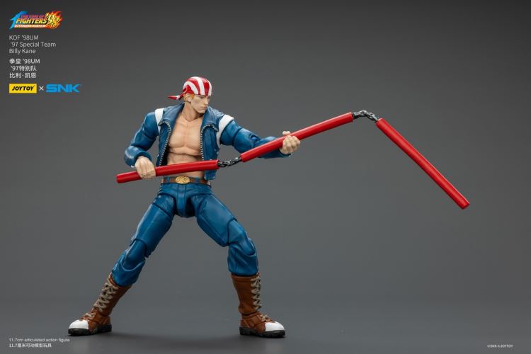 King of Fighters '98 UM '97 Special Team - Ryuji Yamazaki / Billy Kane / Blue Mary 1/18