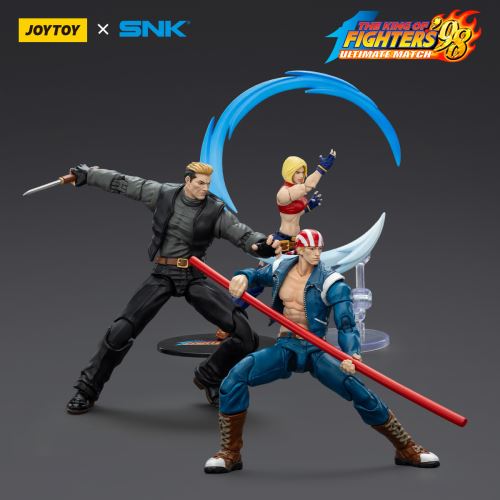 King of Fighters '98 UM '97 Special Team - Ryuji Yamazaki / Billy Kane / Blue Mary 1/18