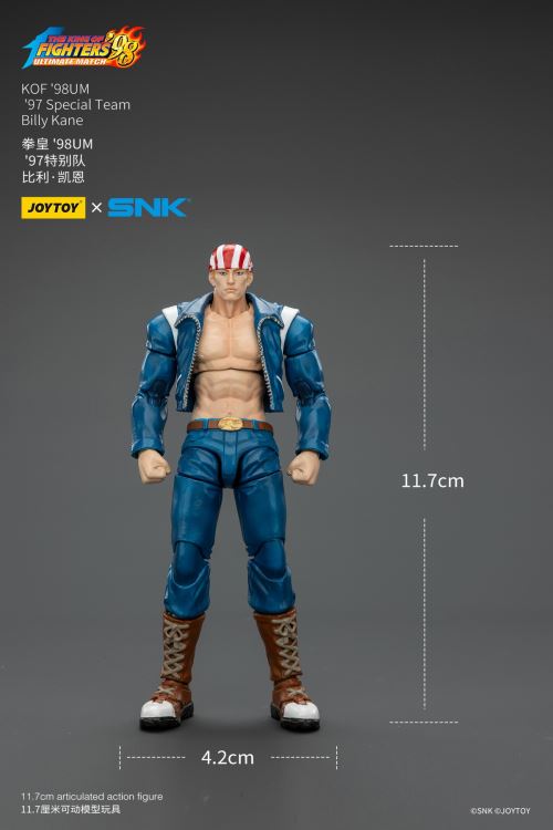 King of Fighters '98 UM '97 Special Team - Ryuji Yamazaki / Billy Kane / Blue Mary 1/18