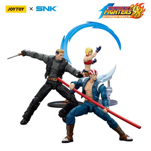 King of Fighters '98 UM '97 Special Team - Ryuji Yamazaki / Billy Kane / Blue Mary 1/18