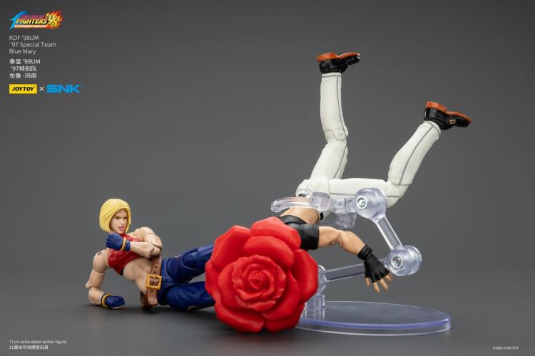 King of Fighters '98 UM '97 Special Team - Ryuji Yamazaki / Billy Kane / Blue Mary 1/18