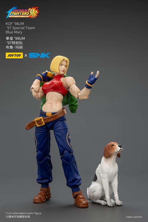 King of Fighters '98 UM '97 Special Team - Ryuji Yamazaki / Billy Kane / Blue Mary 1/18