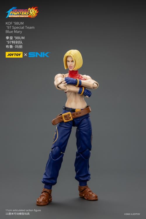 King of Fighters '98 UM '97 Special Team - Ryuji Yamazaki / Billy Kane / Blue Mary 1/18