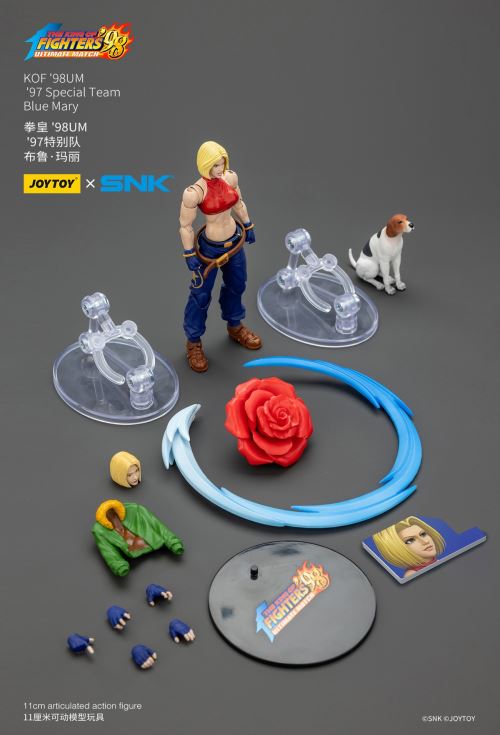 King of Fighters '98 UM '97 Special Team - Ryuji Yamazaki / Billy Kane / Blue Mary 1/18