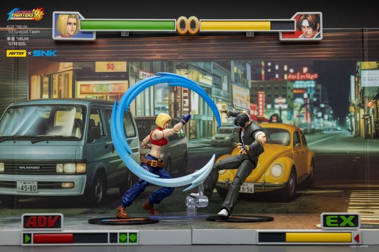 King of Fighters '98 UM '97 Special Team - Ryuji Yamazaki / Billy Kane / Blue Mary 1/18