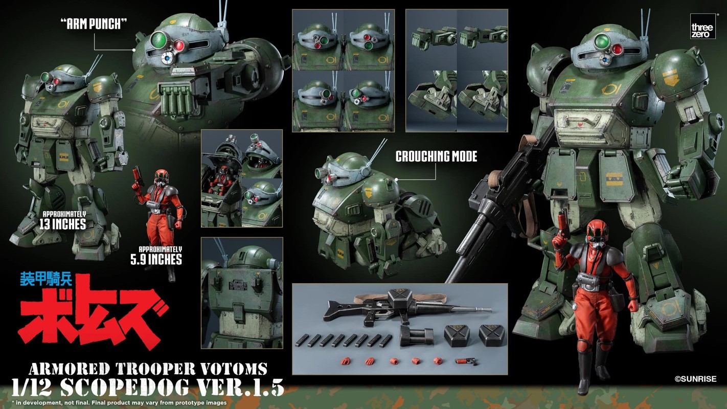Armored Trooper Votoms Scope Dog Ver.1.5 1/12