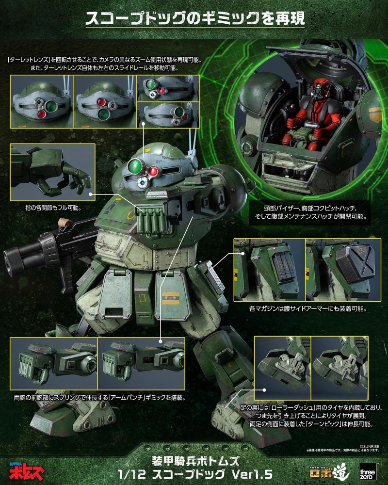 Armored Trooper Votoms Scope Dog Ver.1.5 1/12