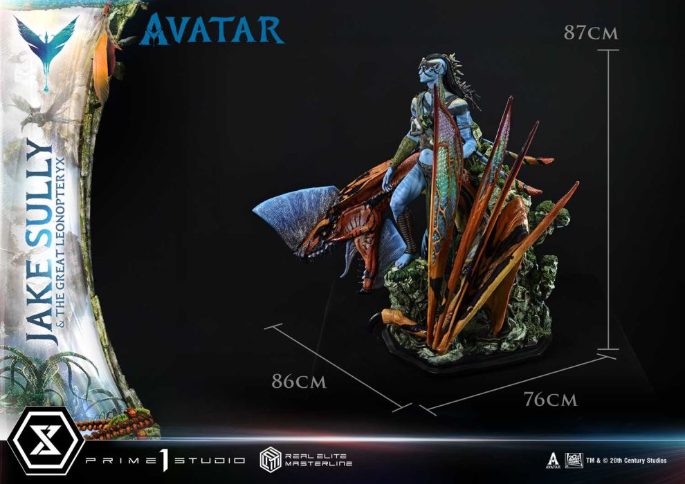 Avatar Jake Sully & The Great Leonopteryx Avatar Legacy Collection DX Version