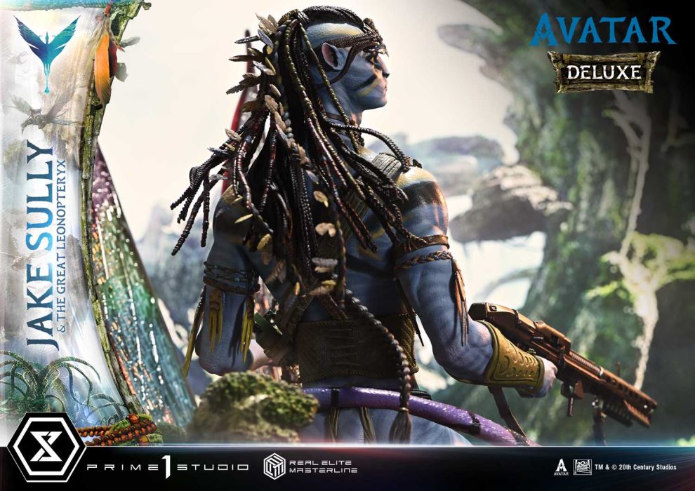 Avatar Jake Sully & The Great Leonopteryx Avatar Legacy Collection DX Version