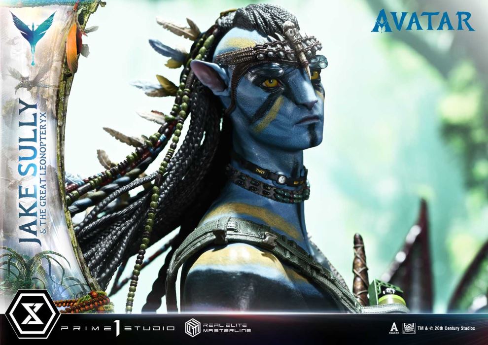Avatar Jake Sully & The Great Leonopteryx Avatar Legacy Collection DX Version