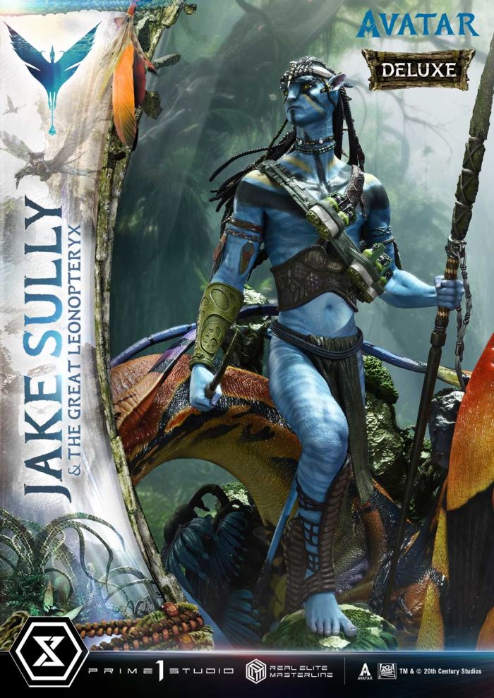 Avatar Jake Sully & The Great Leonopteryx Avatar Legacy Collection DX Version