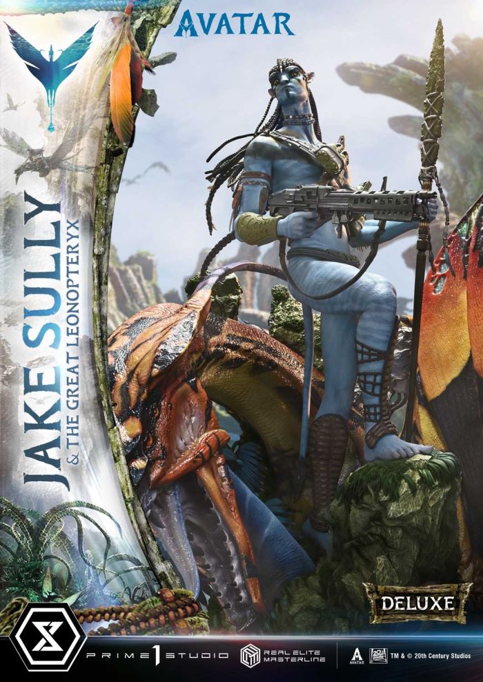 Avatar Jake Sully & The Great Leonopteryx Avatar Legacy Collection DX Version