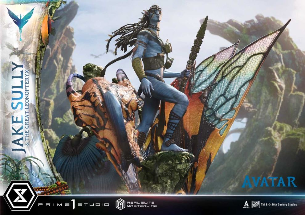 Avatar Jake Sully & The Great Leonopteryx Avatar Legacy Collection DX Version