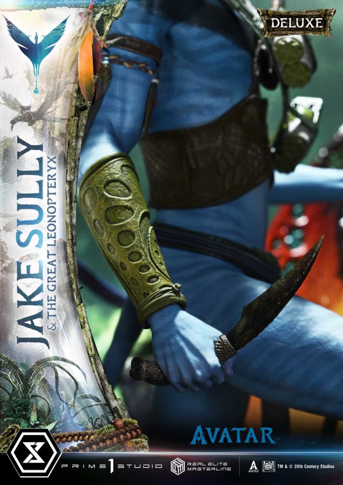 Avatar Jake Sully & The Great Leonopteryx Avatar Legacy Collection DX Version