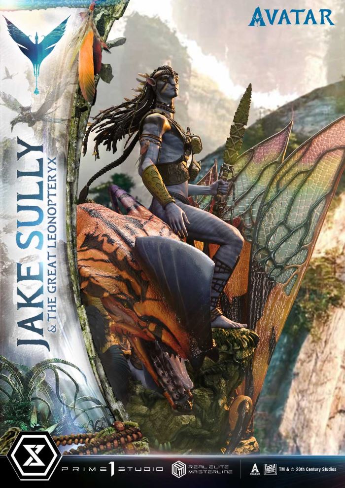 Avatar Jake Sully & The Great Leonopteryx Avatar Legacy Collection DX Version