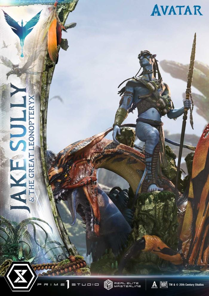 Avatar Jake Sully & The Great Leonopteryx Avatar Legacy Collection DX Version