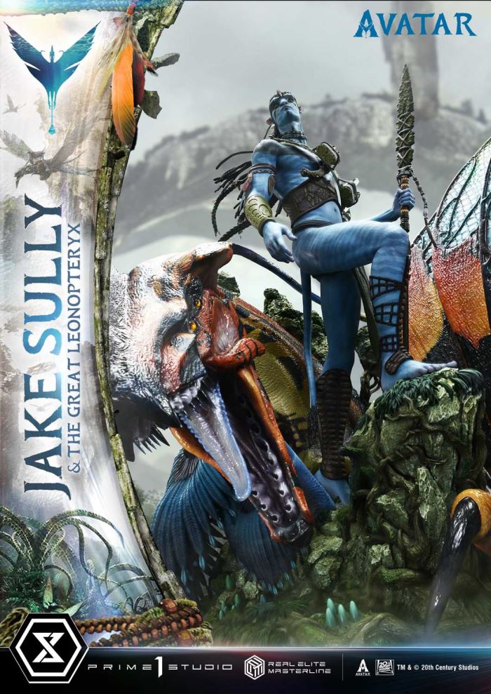 Avatar Jake Sully & The Great Leonopteryx Avatar Legacy Collection DX Version