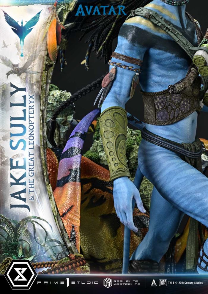 Avatar Jake Sully & The Great Leonopteryx Avatar Legacy Collection DX Version